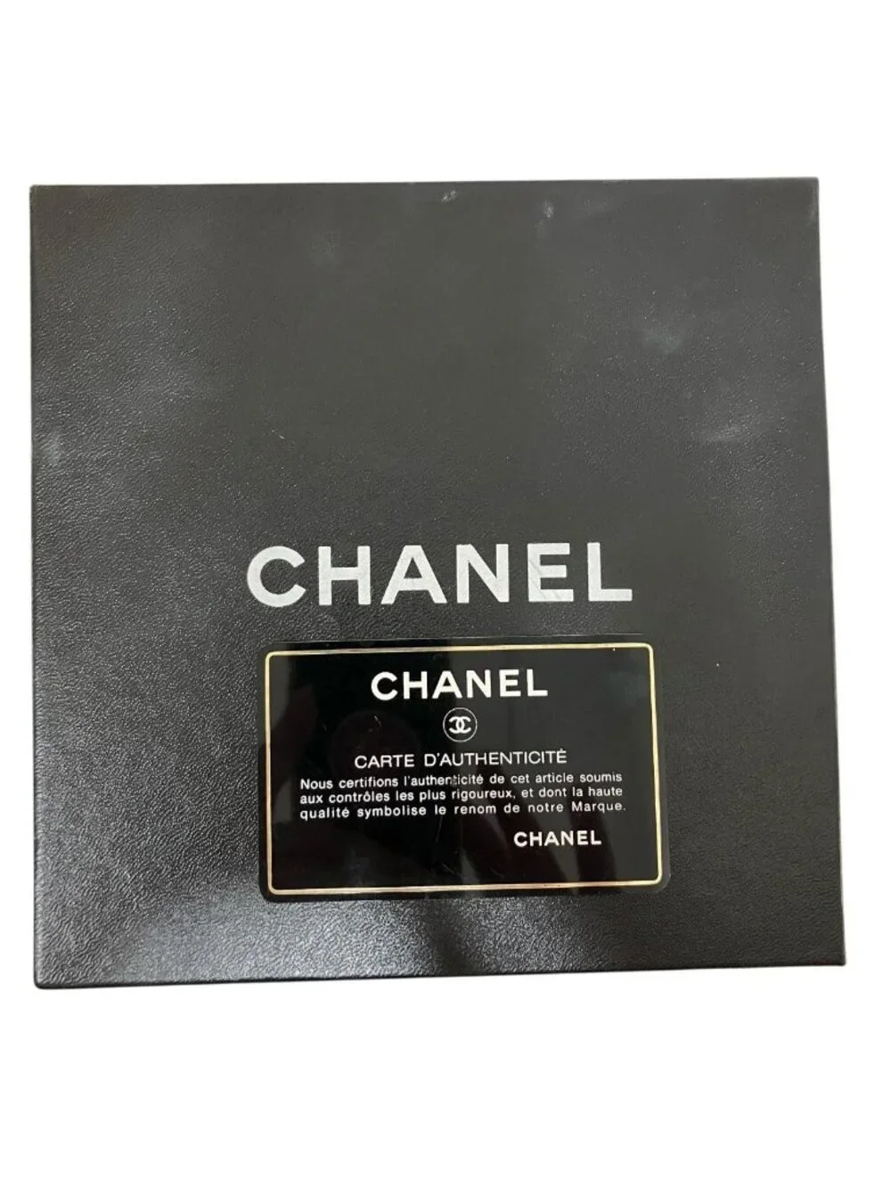 Chanel Triple CC Logo Necklace 45 Metal